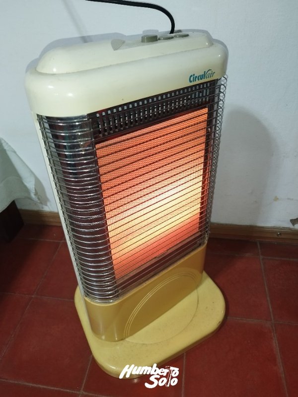 Estufa electrica halógena