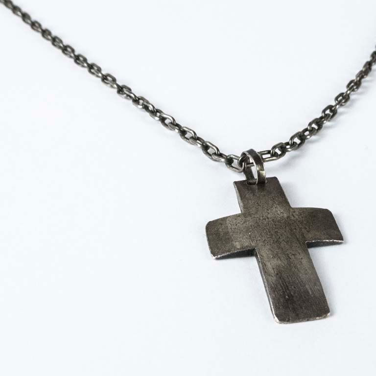 Cadena de plata con cruz - Accesorio de moda - imagen 2
