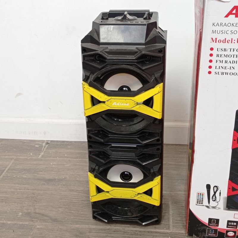 Parlante en caja Ailiang modelo UF 3542 DT con control remoto - imagen 2