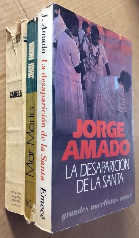 Tres novelas de Jorge Amado en un lote - imagen 2