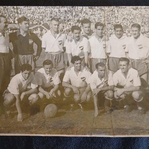 Lote anterior: Fotografía de Prensa Histórica: Plantel Campeón Uruguayo 1950 - Club Nacional de Football