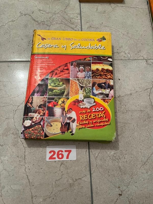 El Gran Libro de Cocina Casera y Saludable: Recetas para Diabetes, Colesterol y Más