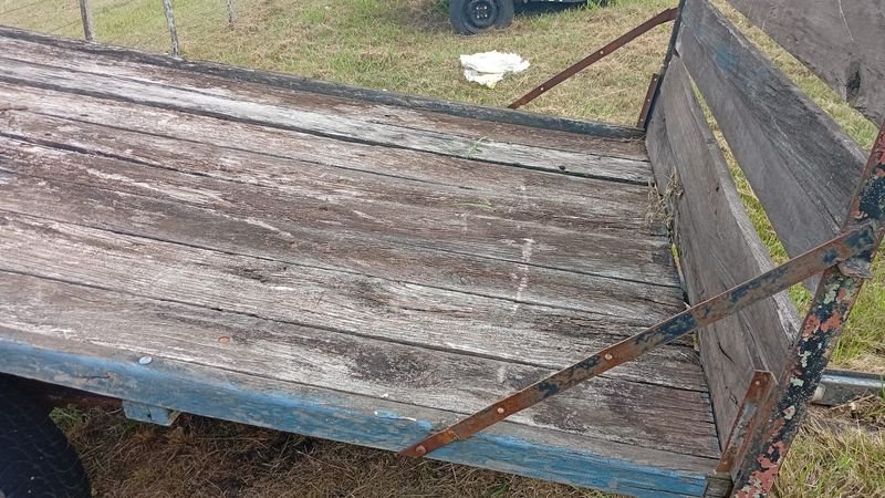Zorra agrícola 2 ruedas en mal estado - imagen 2