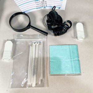 Set de Joyería: Anillos, Mandril, Lupa y Accesorios - imagen 2
