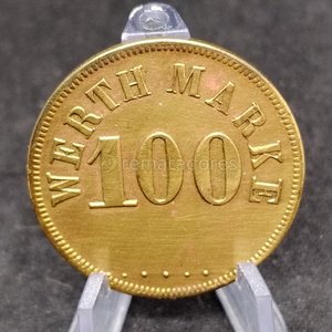 Moneda Antigua "Werth Marke 100" - imagen 3