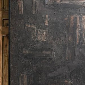 Obra Abstracta de Leonel Yussim: Técnica Mixta sobre Fibra (90 x 115 cm) - imagen 4