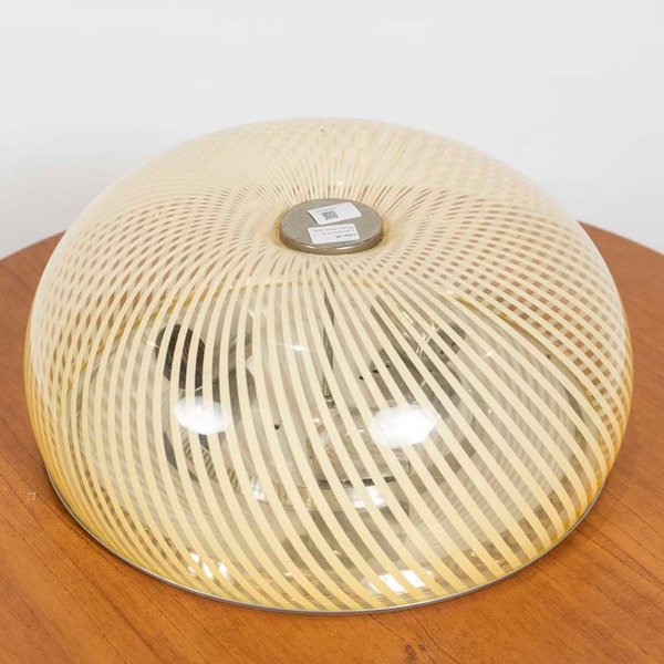 Plafón de Acrílico con Diseño Espiral y Etiqueta - Diámetro 40 cm - imagen 1