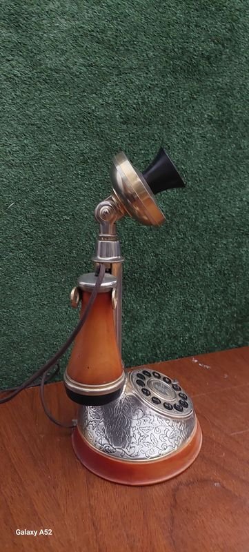 Teléfono antiguo de plástico tipo Lindo - imagen 9