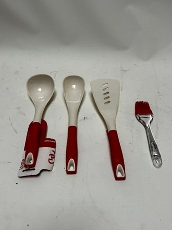 Set de Utensilios de Cocina: Cucharones, Espátula y Pincel