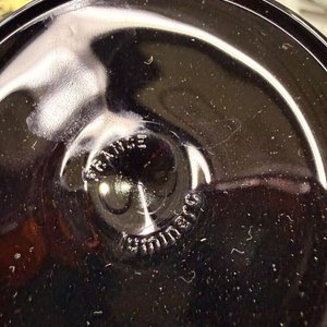 Juego 23 Copas Luminarc Octime Francesas Vidrio Negro Vintage - imagen 2