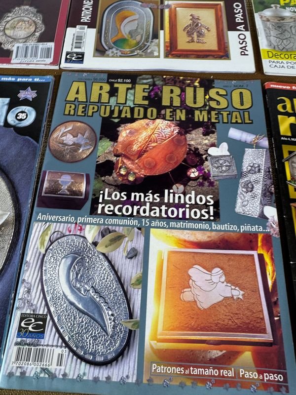 Libros y revistas sobre arte en metal, Arte Ruso, repujado... - imagen 3