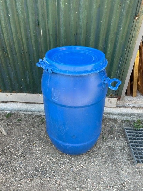Lote anterior: Barrel Azul con Manija y Tapa