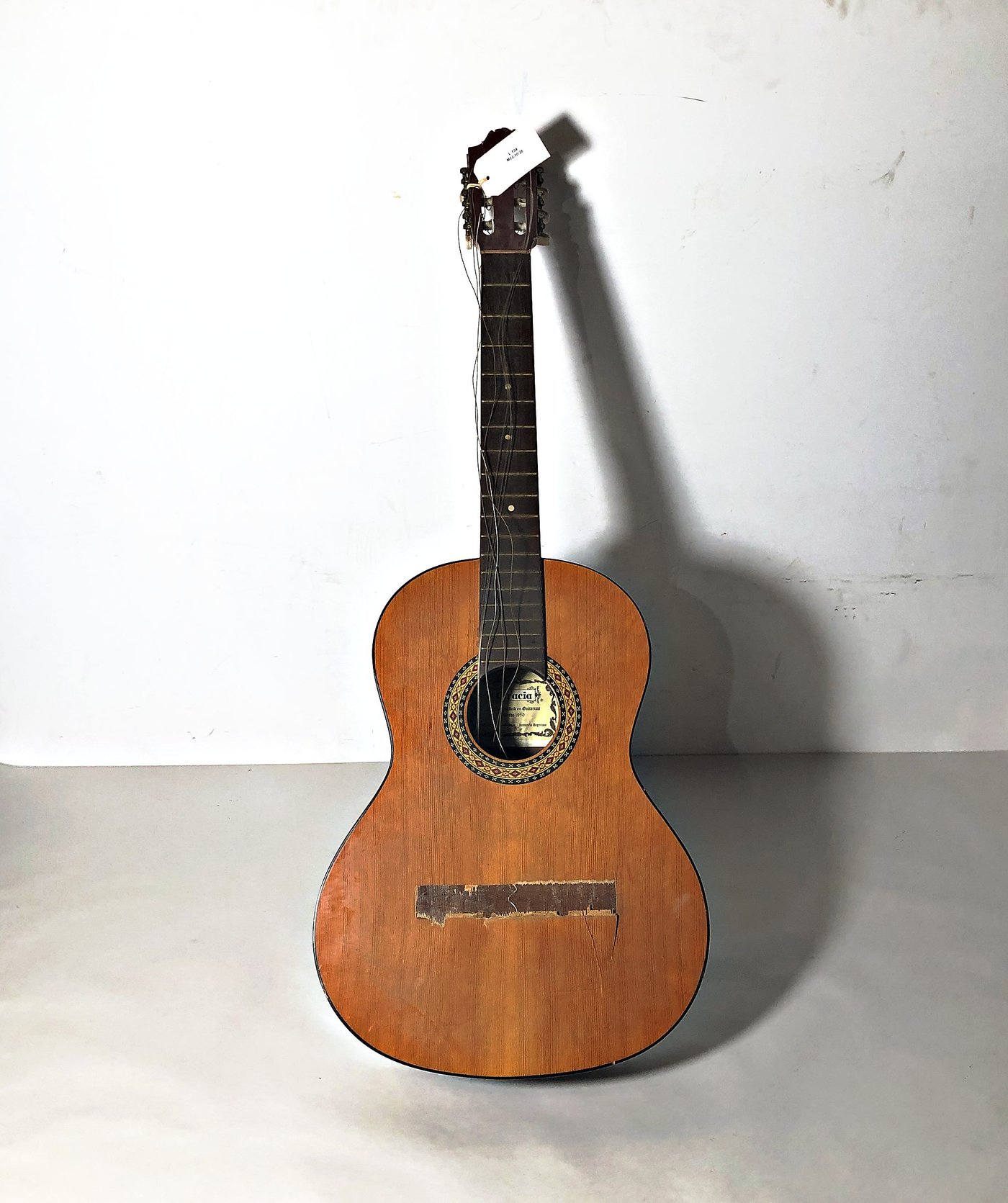 Guitarra Acústica Gracia Modelo Galicia - Industria Argentina (Con Avería)