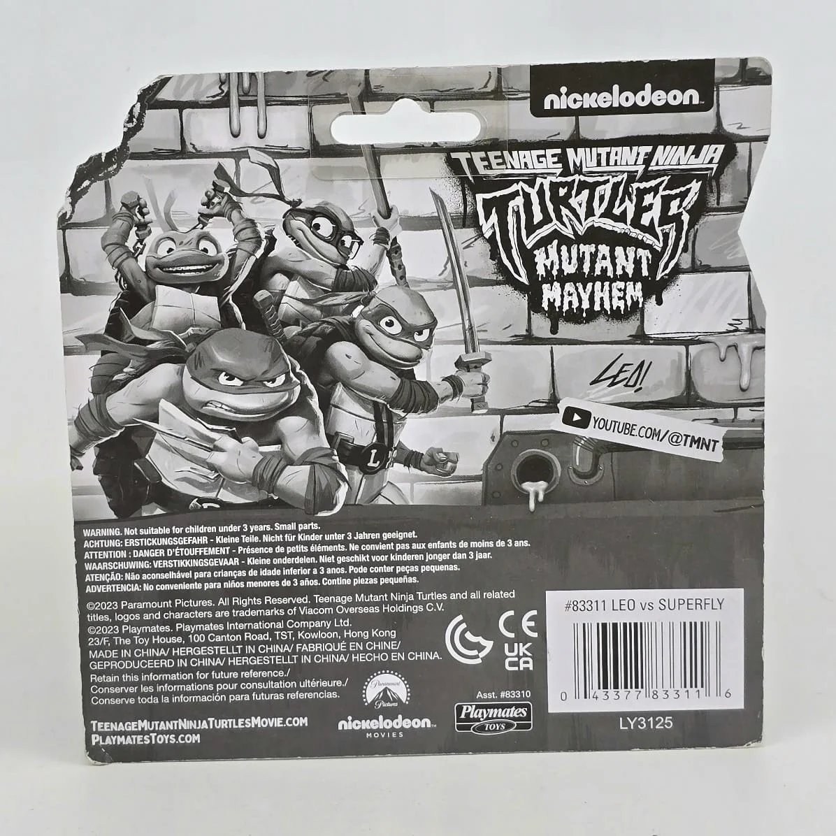 Figuras de Acción de las Tortugas Ninja Donnie y Bebop - imagen 2