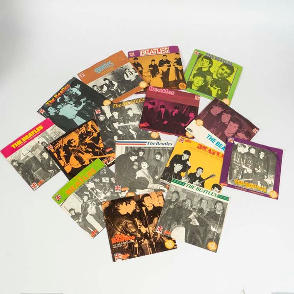 Lote de 15 Discos Vinilo Singles The Beatles - Serie Coleccionistas Collectables