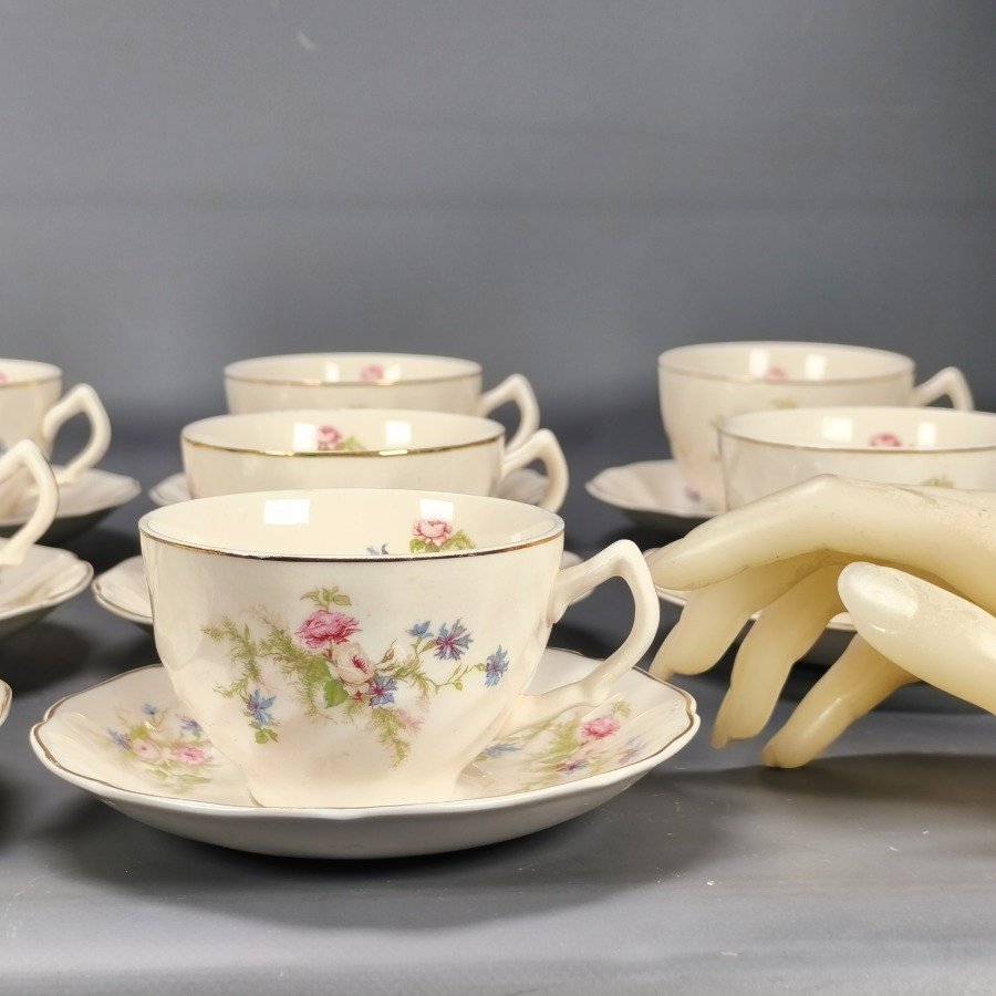 Servicio de té y café, platos de porcelana y accesorios - imagen 21