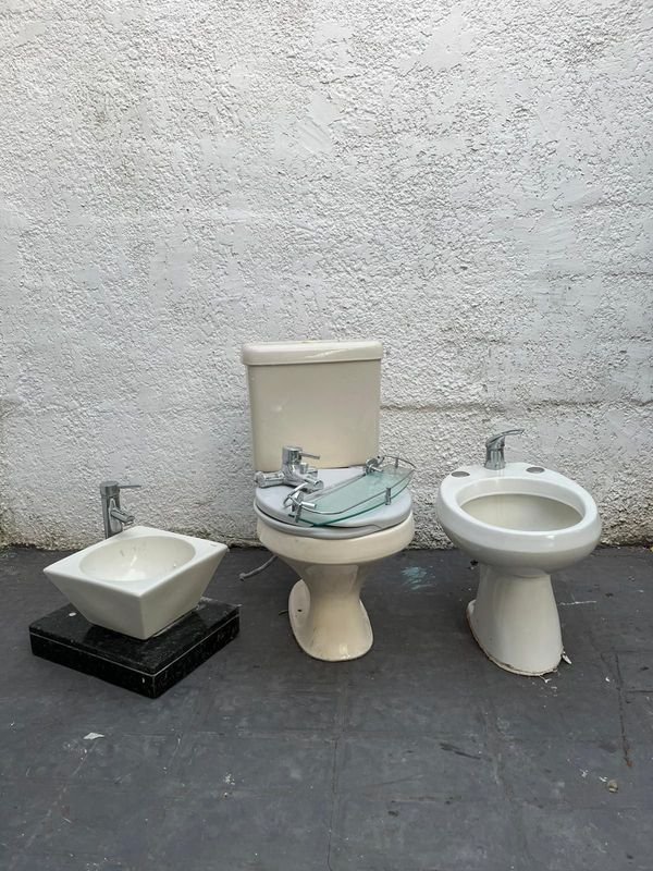 Juego de baño completo con bidet y sistema mochila - imagen 4