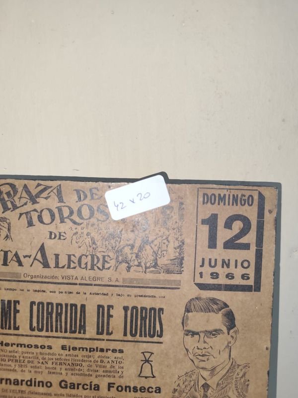 Lote anterior: Cuadro antiguo de corridas de toro