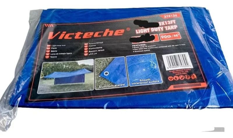 Lona Victchek 5x6 Metros Resistente al Agua