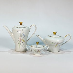 Lote anterior: Juego de Porcelana Bavaria Edelstein Blanco con Hojas y Espiga