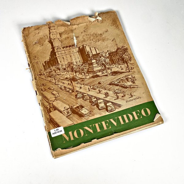 Libro "Aspectos de Montevideo" de Pierre Fossey, Edición 1958 - imagen 1