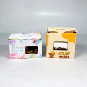 Set de Taza de Cerámica con Base Estilo Capibara - imagen 2
