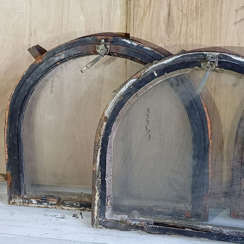 Ventanas arqueadas de hierro para decoración - imagen 3
