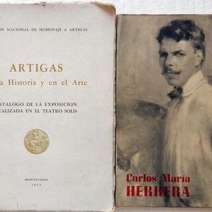 Dos Libros: Catálogos de Exposición sobre Artigas y Carlos María Herrera (1952, 1961) - imagen 2