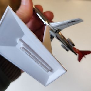 Avión Boeing 727 Ansett Australia Escala 1/400 con Base - imagen 4