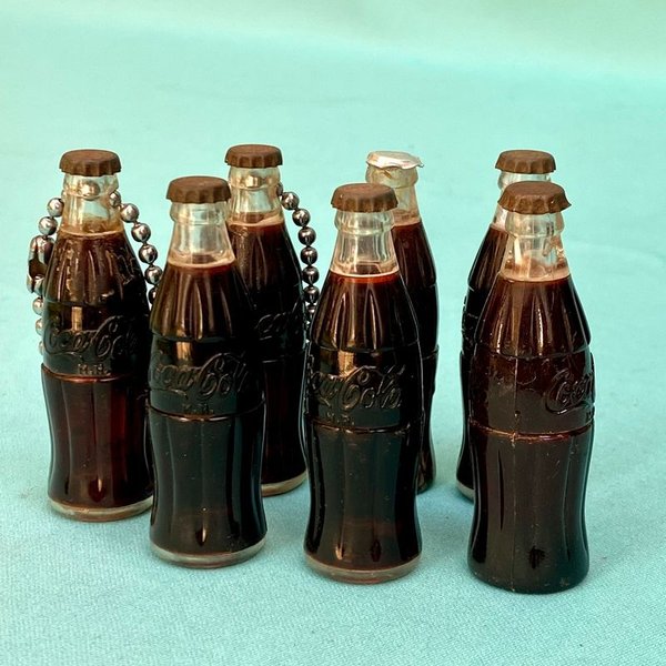 Coleccionables de Coca Cola: 6 pequeñas botellas - imagen 2