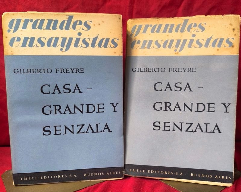 Casa Grande y Senzala Tomos I y II de Gilberto Freyre (1943)