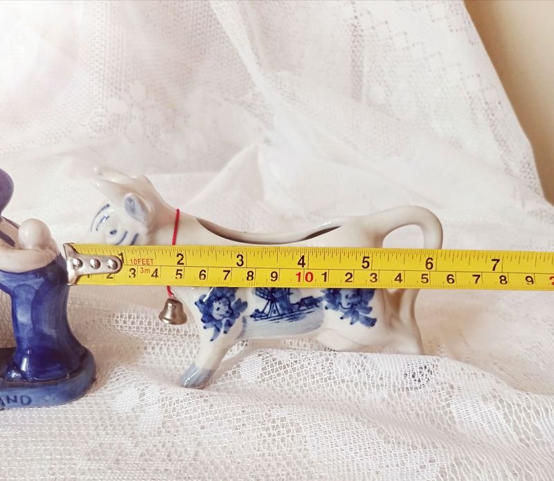 Figuras de Antigua porcelana Holandesa en Porcelana Delft - imagen 13