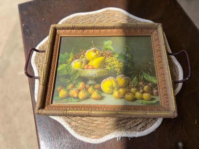 Bandeja para frutas decorativa