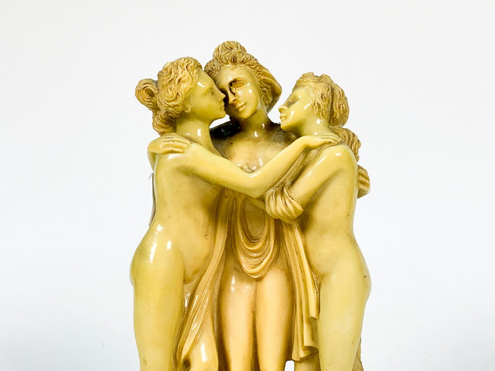 Figurita de cerámica Damas desnudas - imagen 2