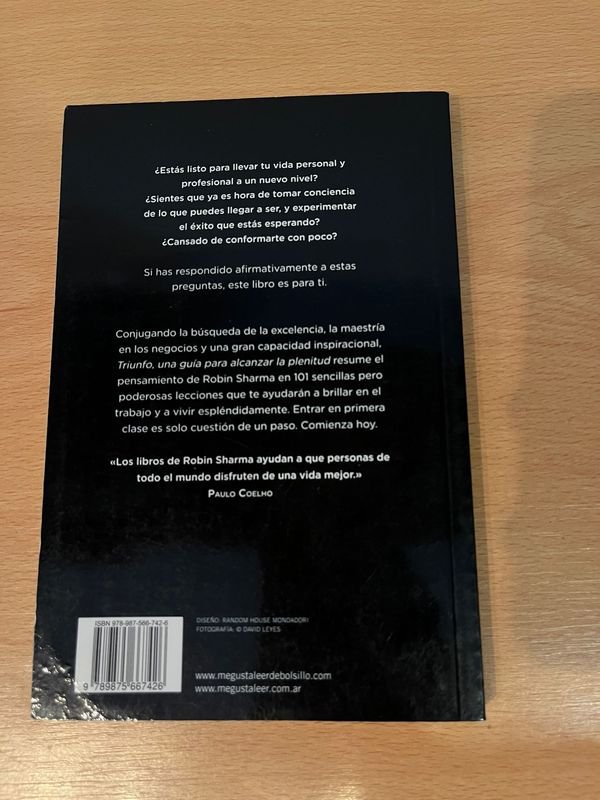 Libro R. Sharma, Triunfo una guía para alcanzar la plenitud - imagen 2