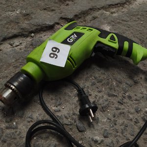 Taladro Eléctrico Verde GRV con Mandril y Cable - imagen 2
