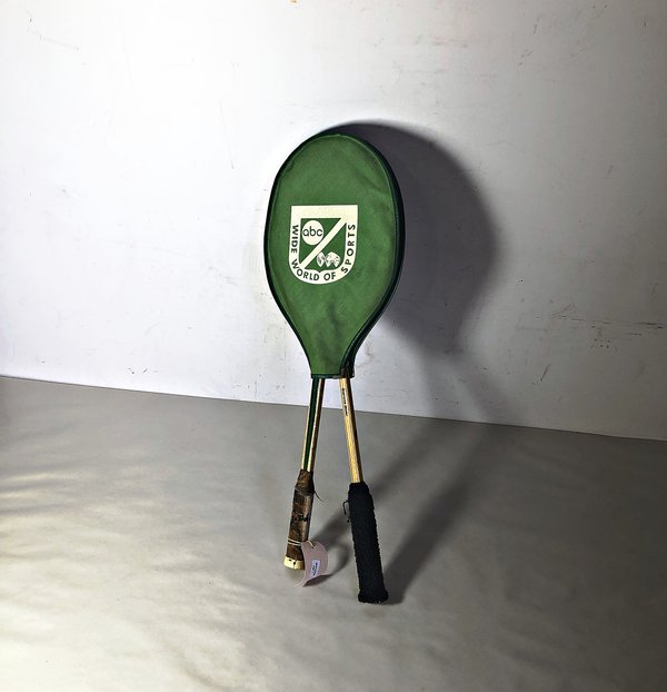 Dos Raquetas Vintage de Squash y Tenis Dunlop y ABC Sports