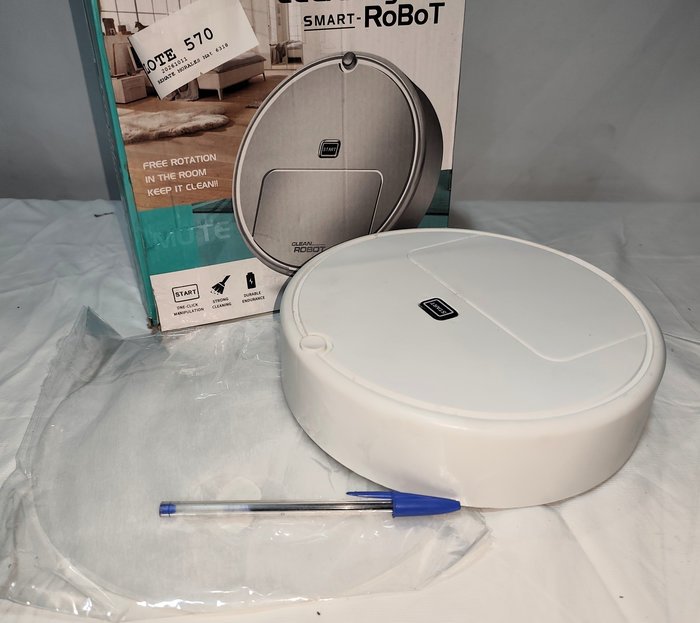 Robot Aspirador Inteligente a Pilas, Modelo Chico, Nuevo en Caja