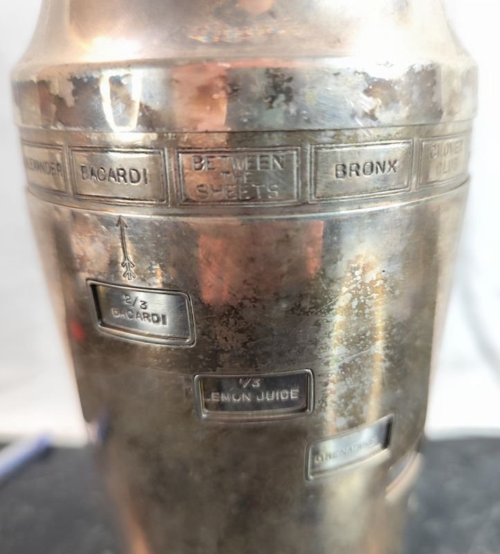 Excelente coctelera art Deco inglesa NAPIER circa 1930 - imagen 4