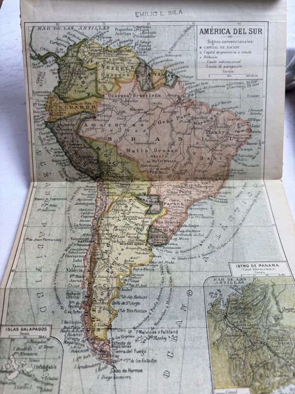 Luis Cincinato Bollo Geografías de América del Sur - Montevideo 1918 - imagen 5