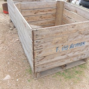 2 Cajones de Madera Rústicos para Cosecha o Almacenamiento - imagen 3