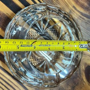 Par de Ceniceros de Cristal Tallado con Diseños Geométricos - imagen 8
