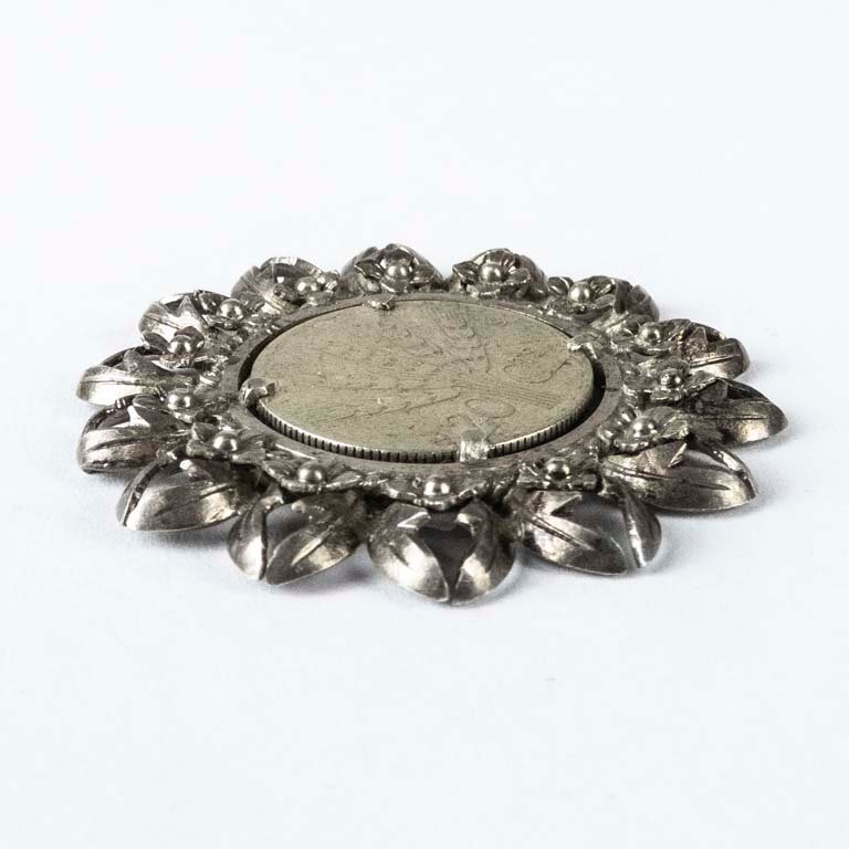 Moneda de plata con anillo - Peso: 9,2gr - imagen 2