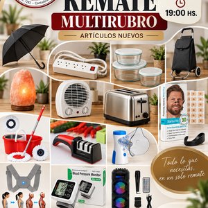 Lote anterior: Remate Multiproducto: Artículos Nuevos y Usados