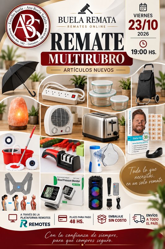 Remate Multiproducto: Artículos Nuevos y Usados