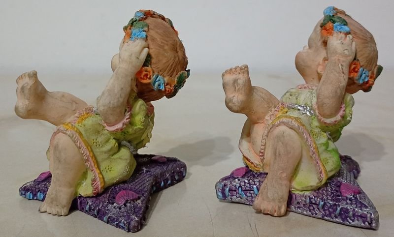 Figuras infantiles de porcelana y cerámica del siglo XX - imagen 4