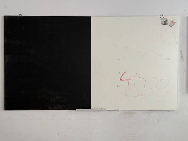 Pizarrón 50/50 Tiza - Marcador