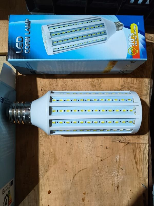 2 Lámparas LED Tipo Mazorca de Alta Potencia