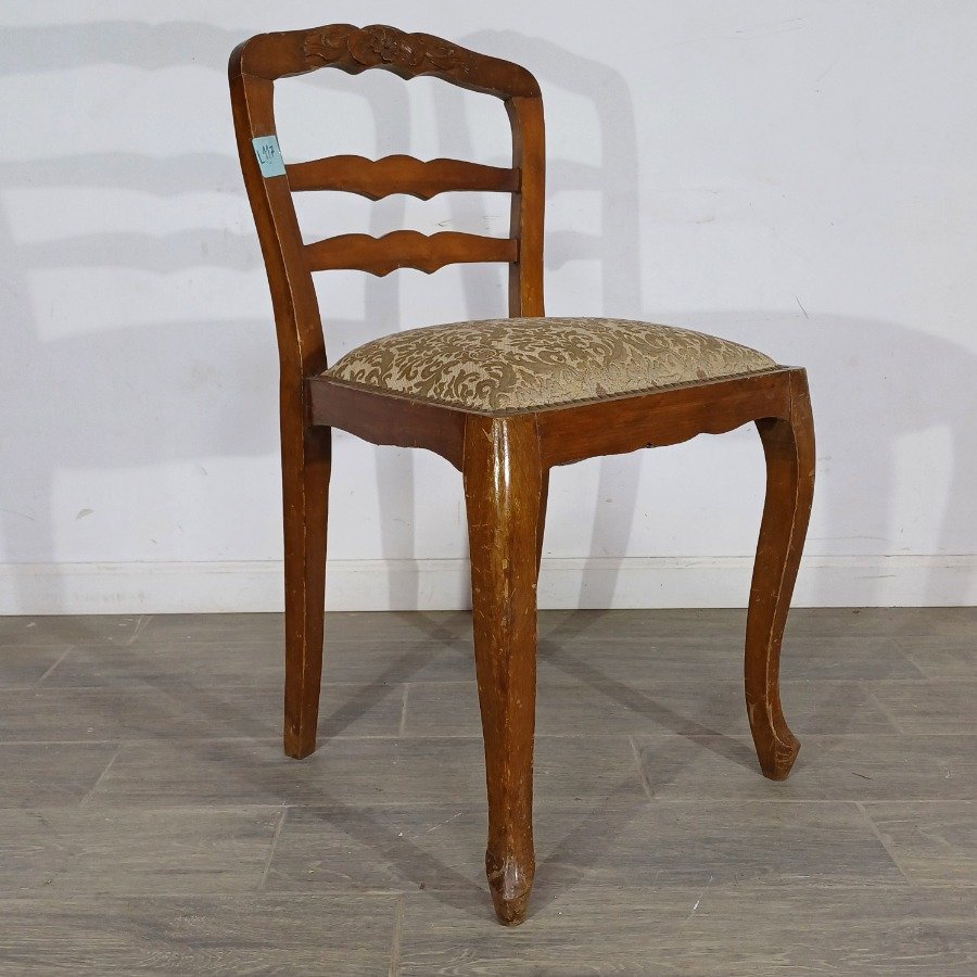 Silla estilo francesa en pino, en buen estado - imagen 2