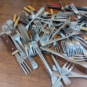 Lote de 100 Tenedores para Postre y Copetín - imagen 5